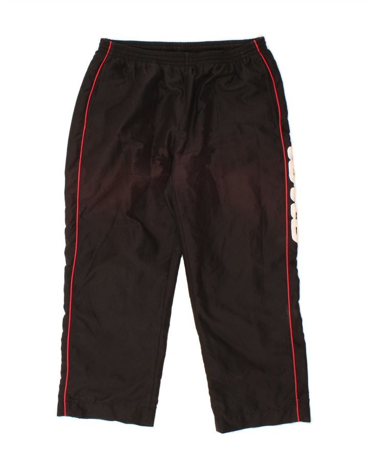 LOTTO Womens Graphic Tracksuit Trousers UK 18 XL Black Polyester Vintage Lotto and Second-Hand Lotto from Messina Hembry 