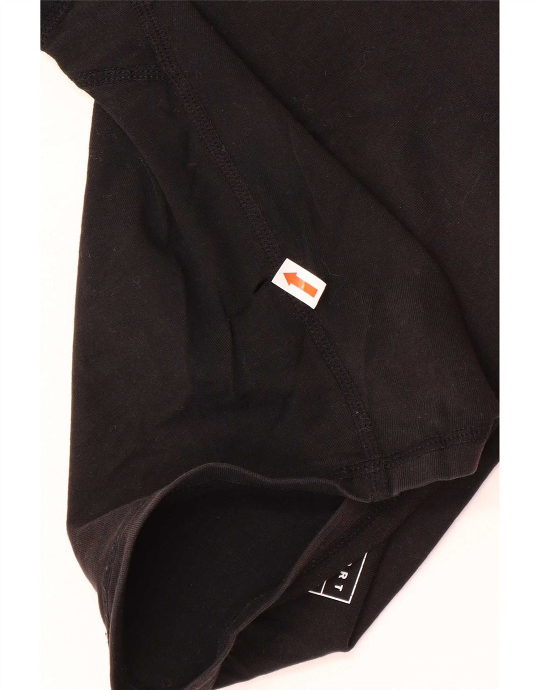 Dkny Womens Sports Shorts UK 8 Small Black