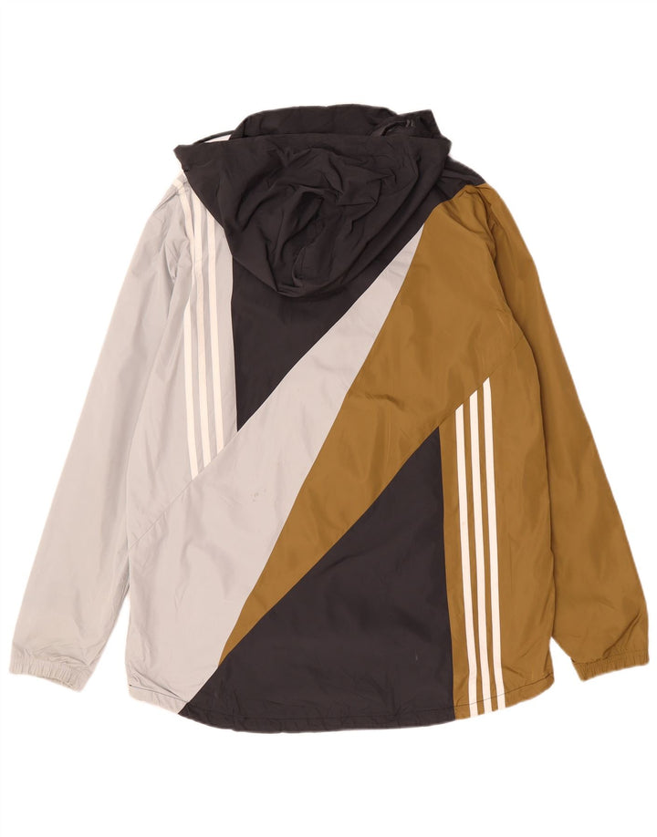 Adidas Grafisk Pullover Træningsdragt Top Stor Flerfarvet Colourblock