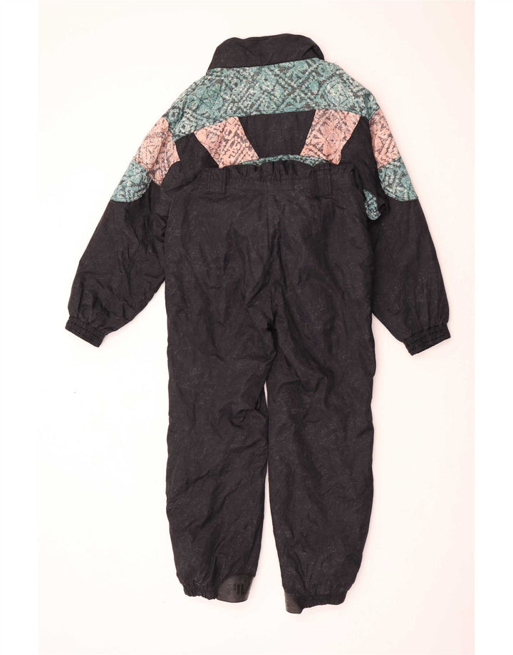 Fila Dame Ski Jumpsuit IT 48 XL Sort Colourblock