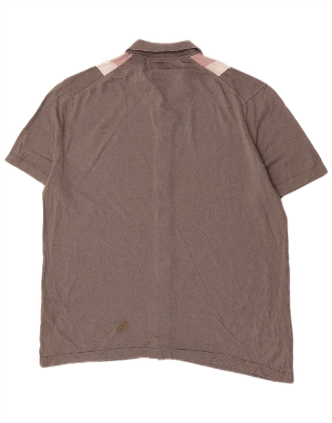 Marks & Spencer Kortærmet Herreskjorte Stor Pink Colourblock Bomuld