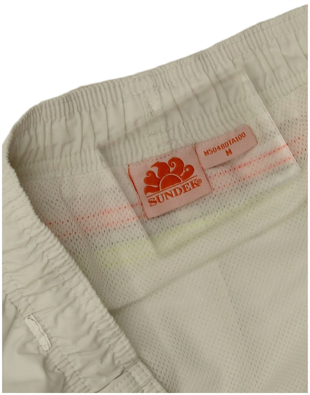 Sundek Herre badeshorts Medium Hvidstribet