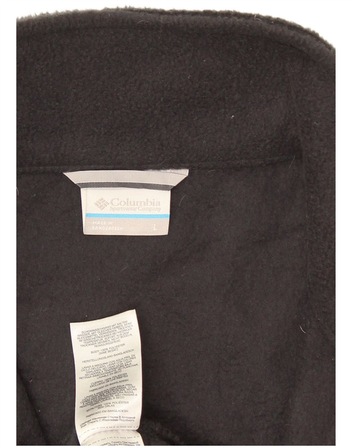 Columbia Herre Fleece Gilet UK 40 Stor Sort Polyester