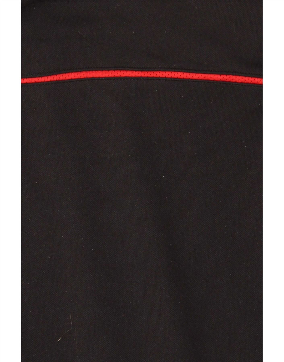 Adidas Herre Zip Neck Pullover Træningsdragt Top Stor Sort Colourblock