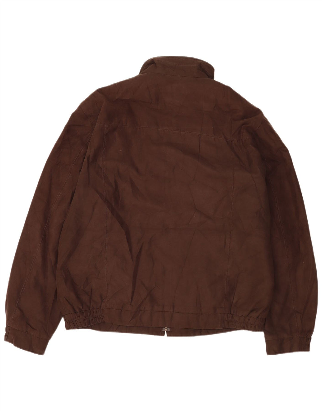 Marks & Spencer Bomber Jacket UK 40 Stor brun polyester
