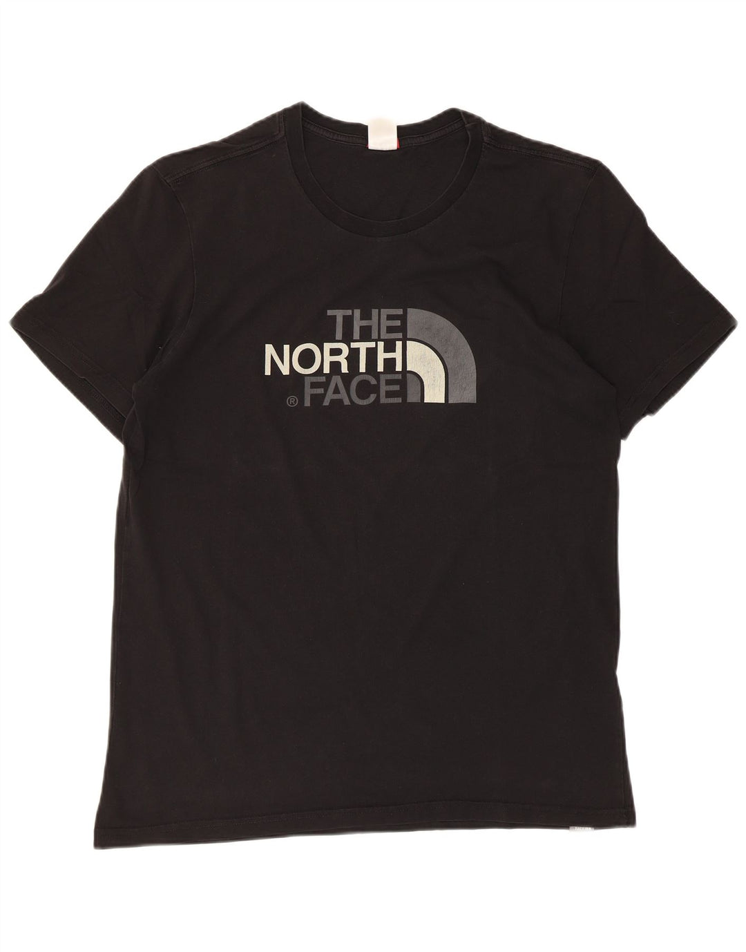 The North Face Herre Grafisk T-Shirt Top Stor Sort Bomuld