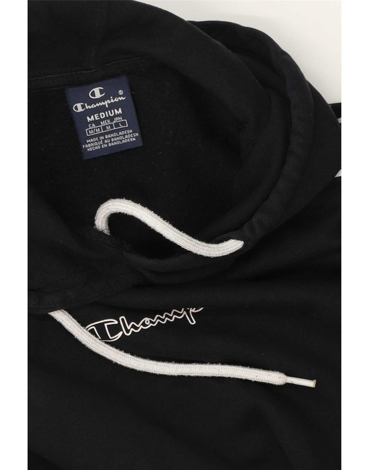 Champion Herre grafisk hættetrøje Jumper Medium Sort
