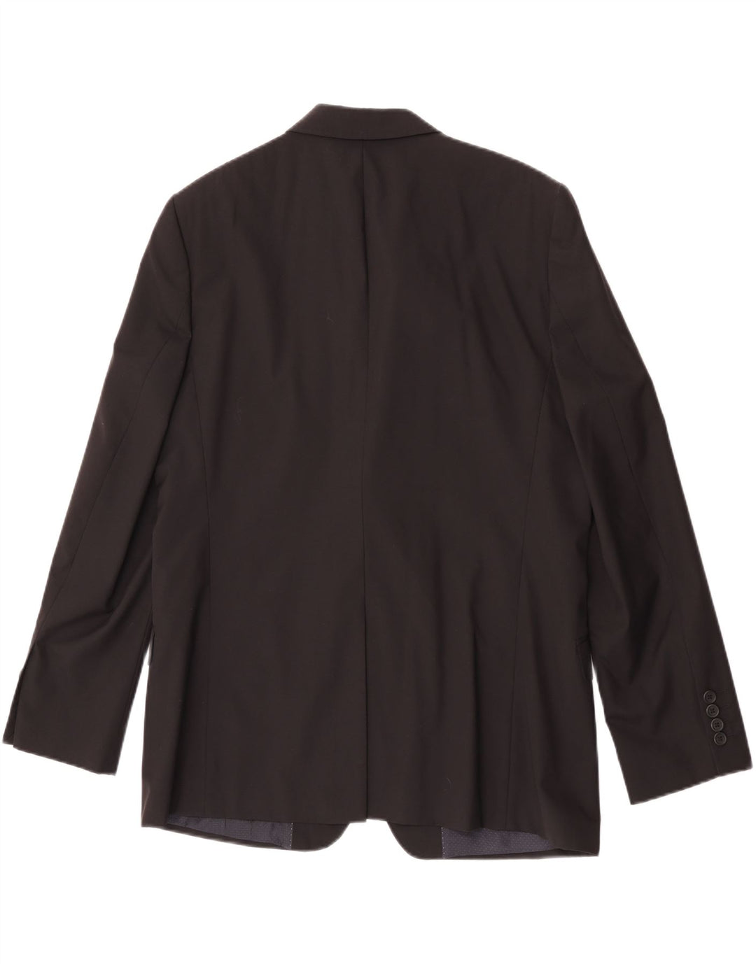 Ted Baker Herre 2 Button Blazer Jacket UK 44 2XL Sort Uld