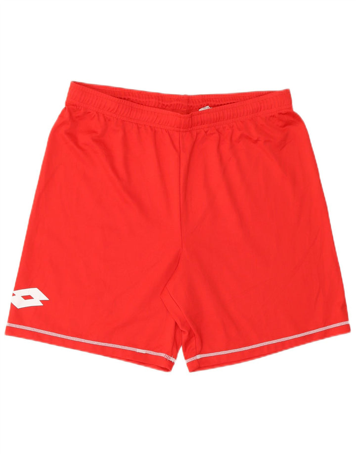 LOTTO Sportshorts til mænd Medium Rød Polyester