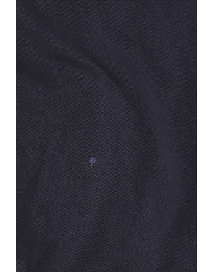 MASSIMO DUTTI Herre Slim Fit Chinobukser EU 42 Large W32 L34 Marineblå