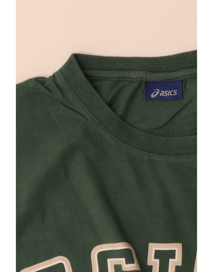 Asics Herre Grafisk T-Shirt Top Lille Grøn