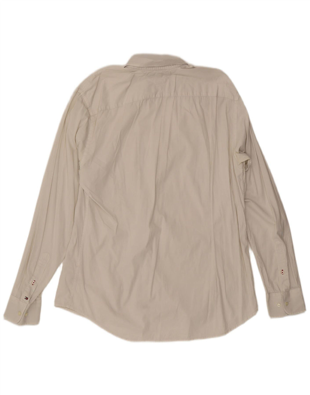 Tommy Hilfiger Herreskjorte XL Hvid Bomuld