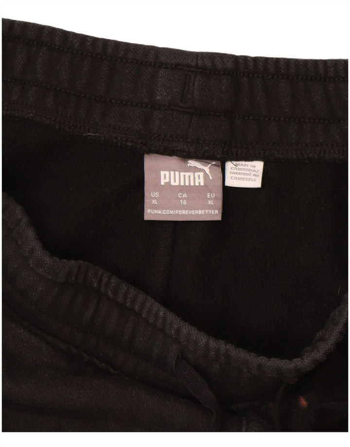 Puma Herre grafiske sportsshorts XL sort bomuld