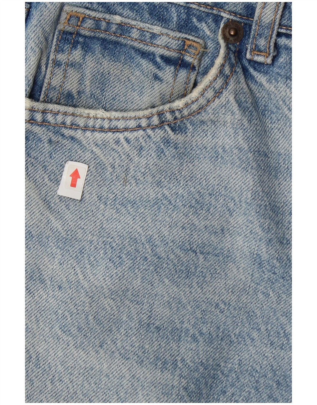 Zara Dame Løse Jeans EU 38 Small W28 L29 Blå