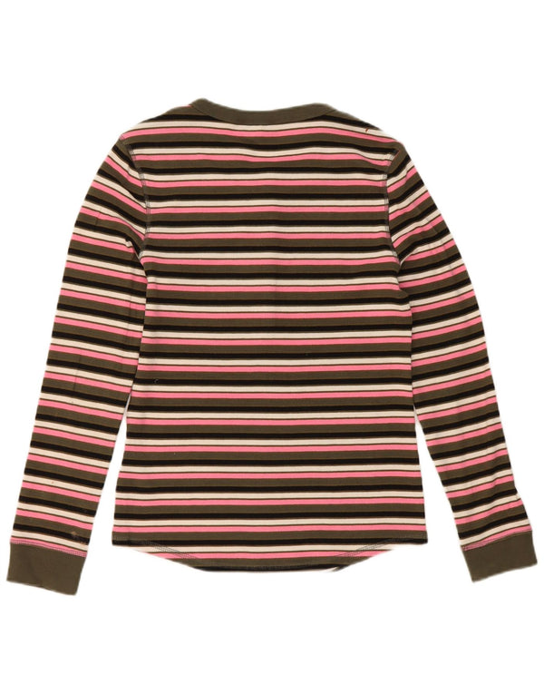 Marks & Spencer Dametop Langærmet UK 10 Small Multicolored Striped