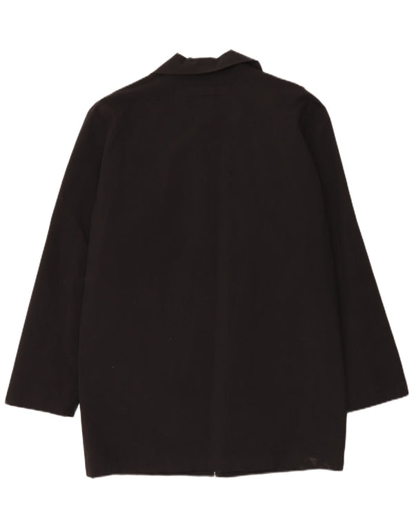 Karl Lagerfeld Herre Overfrakke IT 48 Medium Sort Polyester