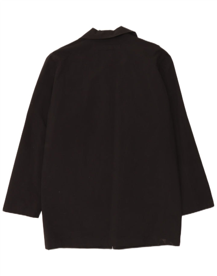 Karl Lagerfeld Herre Overfrakke IT 48 Medium Sort Polyester
