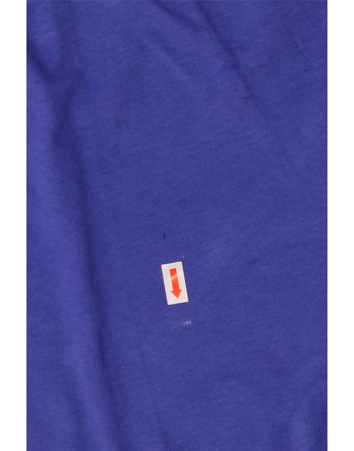 Superdry Grafisk T-shirt top til mænd, stor blå bomuld