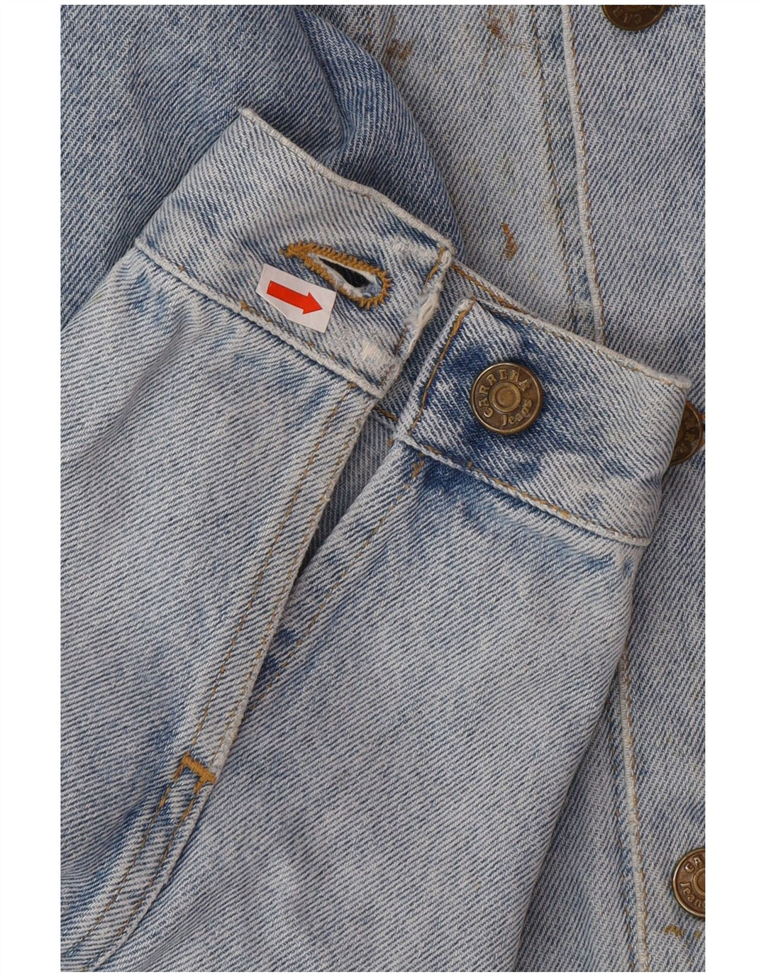 CARRERA Denimjakke til mænd UK 40 Large Blue