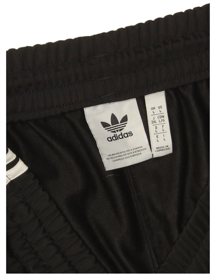 Adidas Sportsshorts til mænd, store sorte polyester