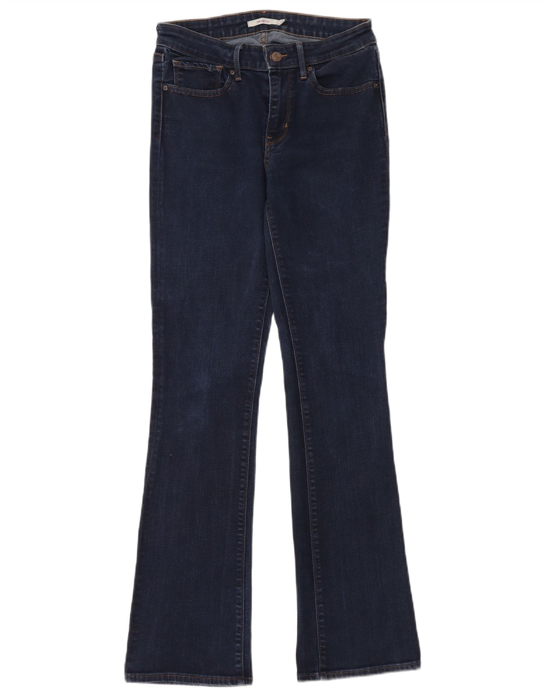 Levi's Dame 715 Bootcut Jeans W30 L32 Marineblå Bomuld