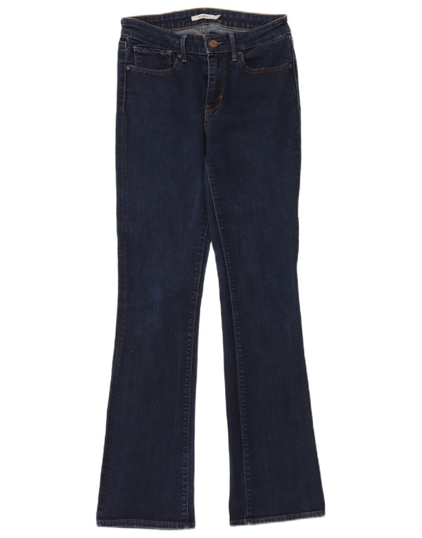 Levi's Dame 715 Bootcut Jeans W30 L32 Marineblå Bomuld