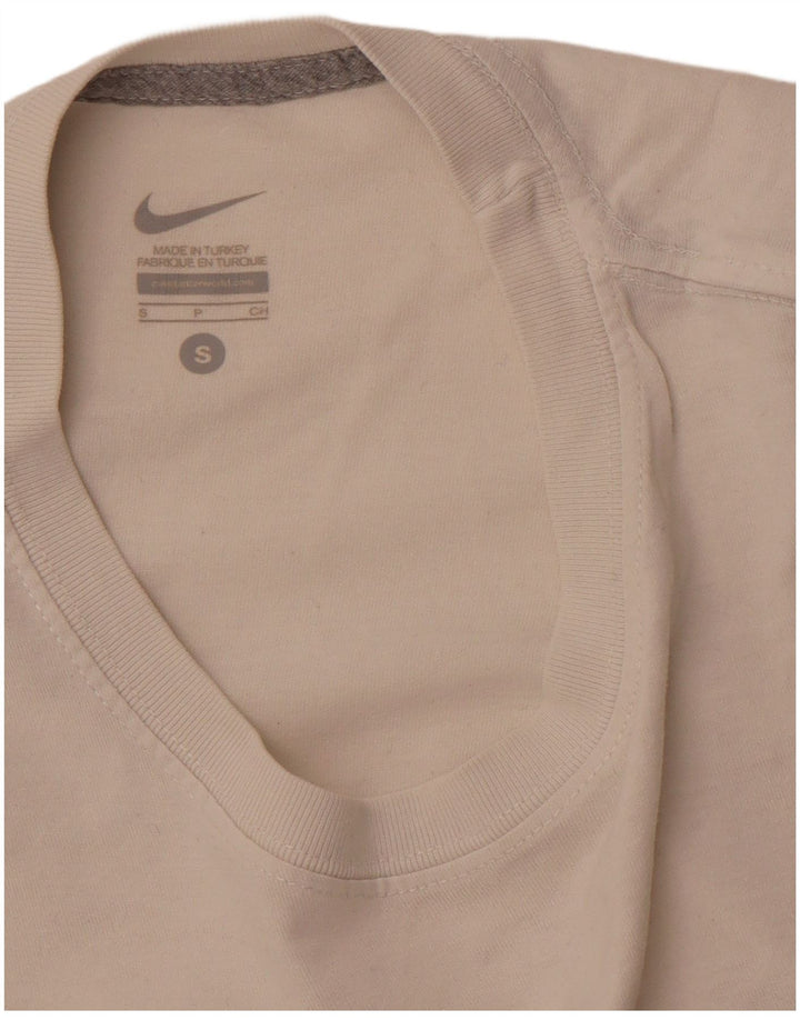 NIKE Grafisk T-shirt top til mænd, lille hvid