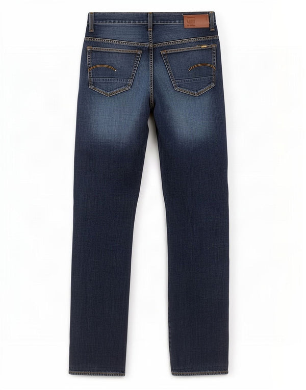 G-Star Mens Straight Jeans W33 L34 Blue Cotton