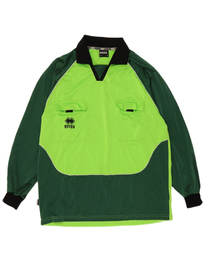 Errea Herre Top Langærmet XL Grøn Colourblock Polyester