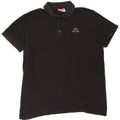 Kappa herre poloshirt 2XL sort bomuld
