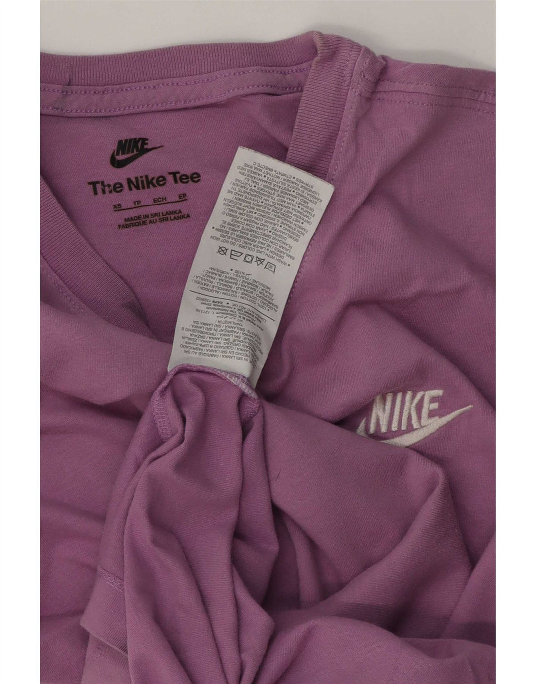 Nike T-shirt top XS Lilla bomuld til mænd
