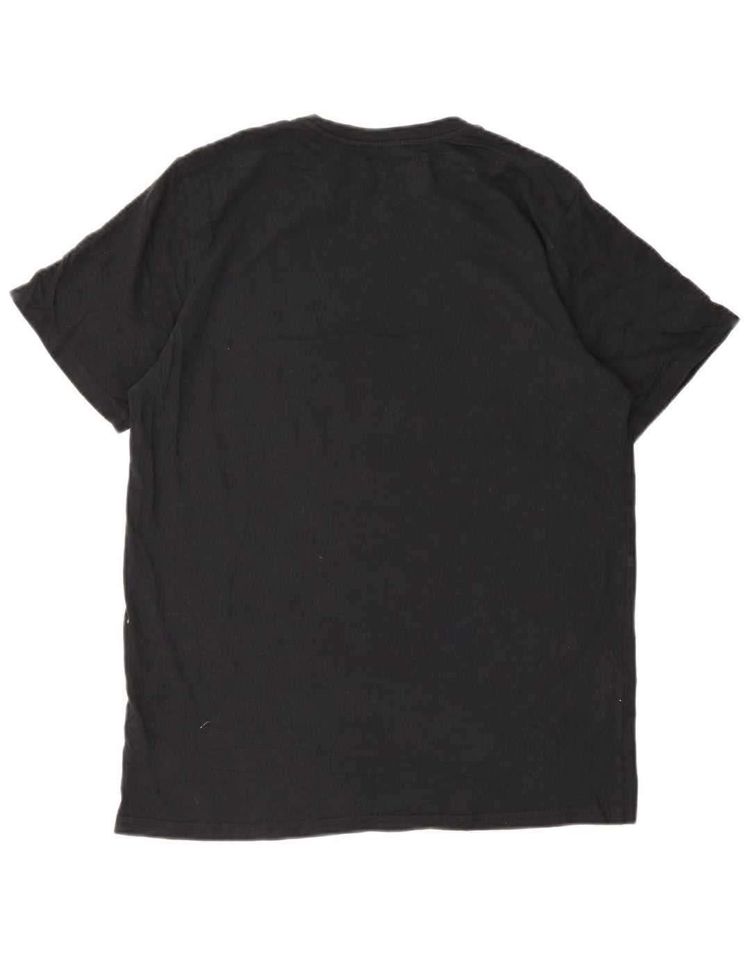 Volcom Herre Modern Fit Grafisk T-Shirt Top Stor Sort Bomuld