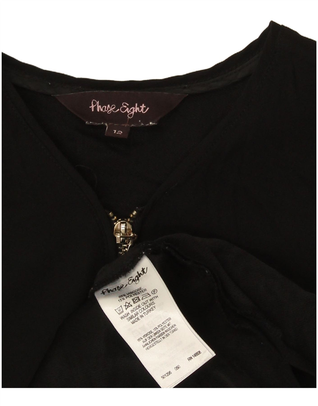 Phase Eight Damebluse Top UK 12 Medium Sort Viscose