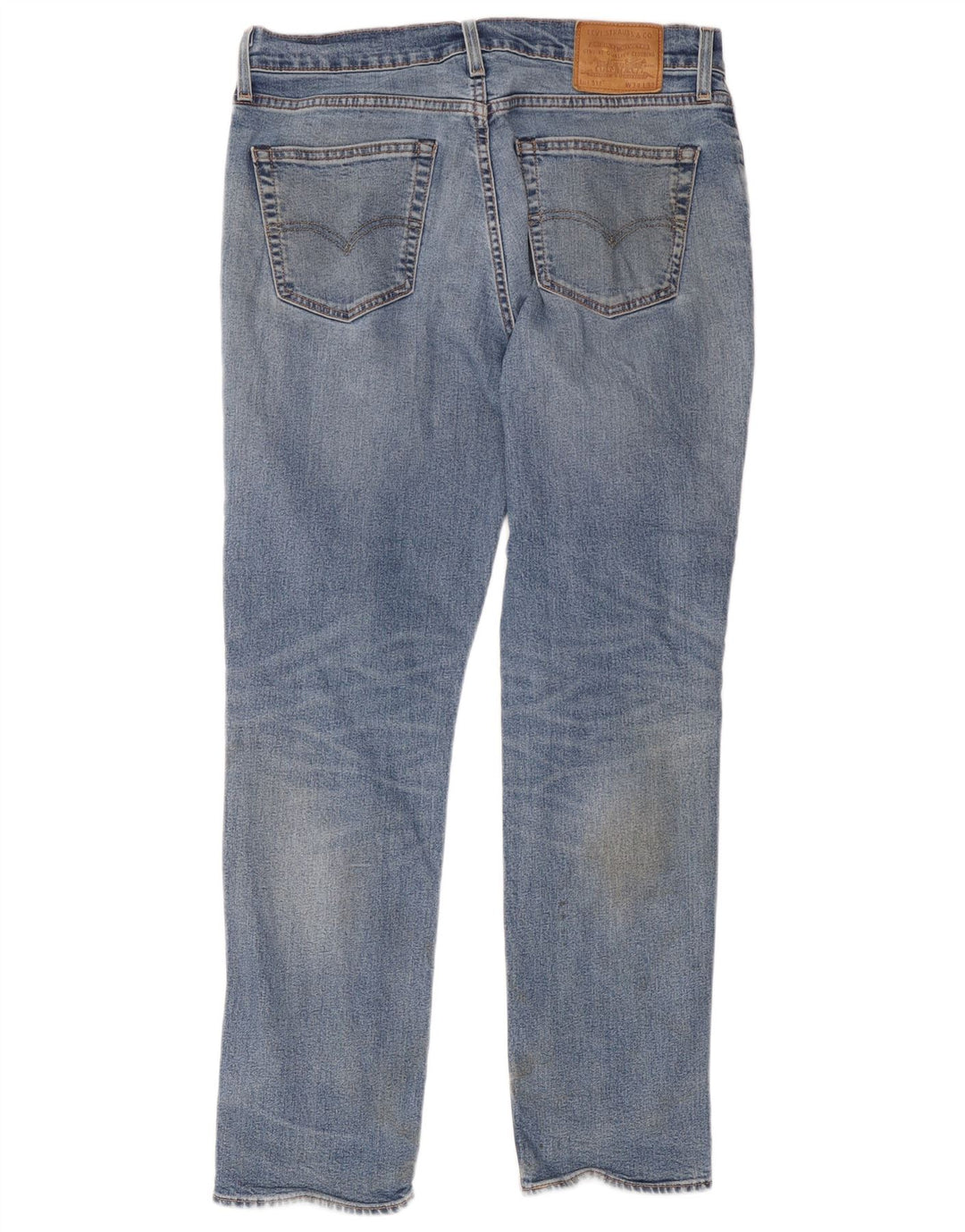 Levi's Herre 511 Slim Jeans W34 L32 Blå Bomuld