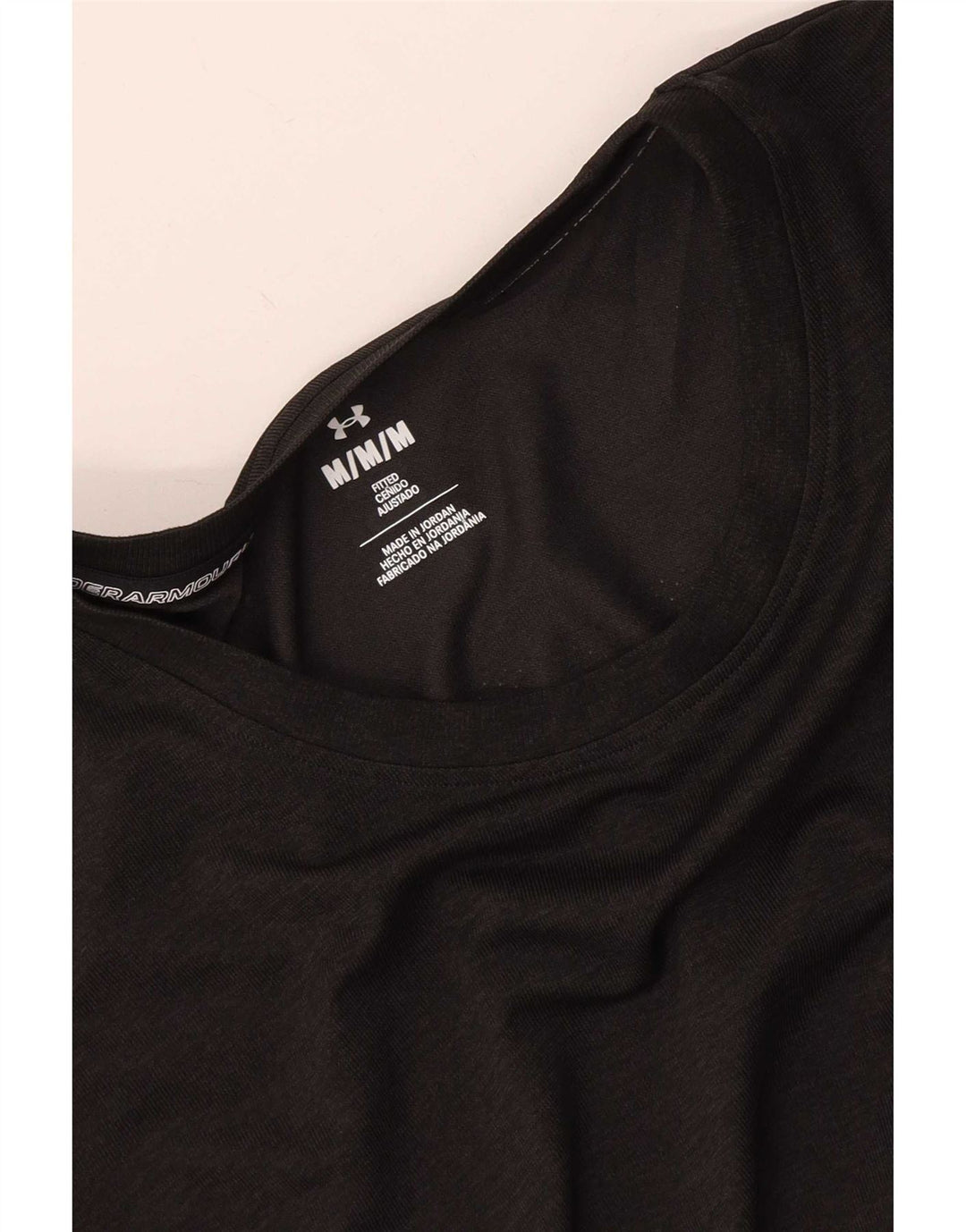 Under Armour Herre T-Shirt Top Medium Grå