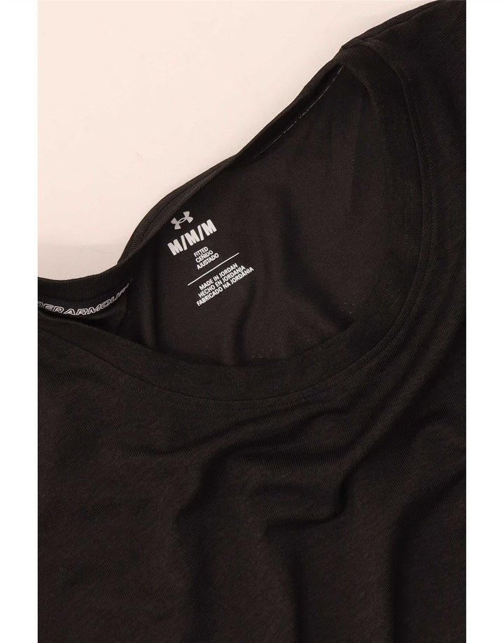 Under Armour Herre T-Shirt Top Medium Grå