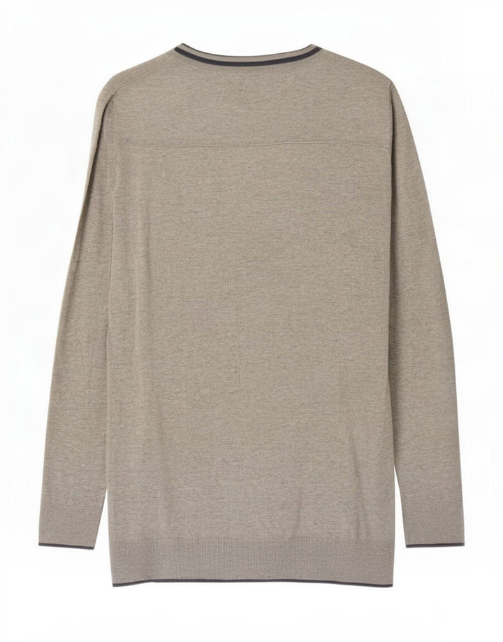 Tommy Hilfiger Dame Cardigan Sweater UK 14 Large Grå