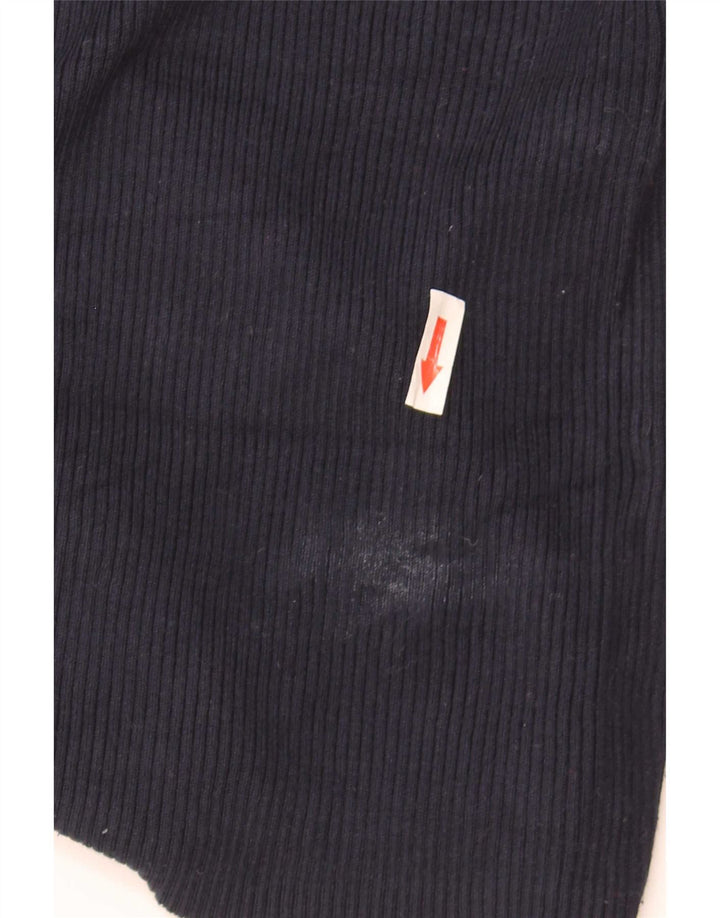 Marks & Spencer Dame Crop Top UK 4 XS Navy Blue