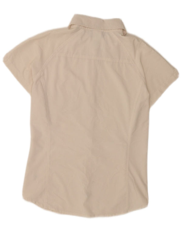 The North Face kortærmet skjorte med normal pasform til kvinder UK 12 Medium Beige