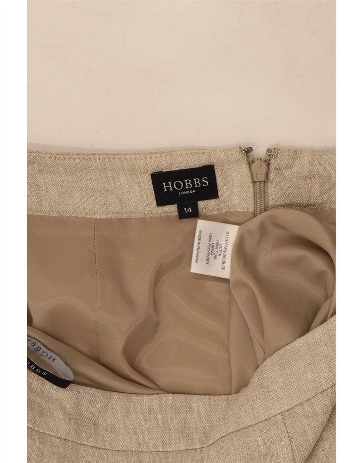 Hobbs Pencil Nederdel til kvinder UK 14 Large W32 Beige