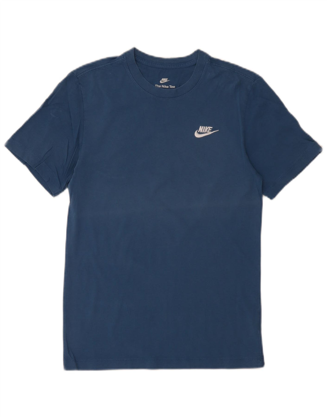 Nike T-shirt top XS blå bomuld til mænd