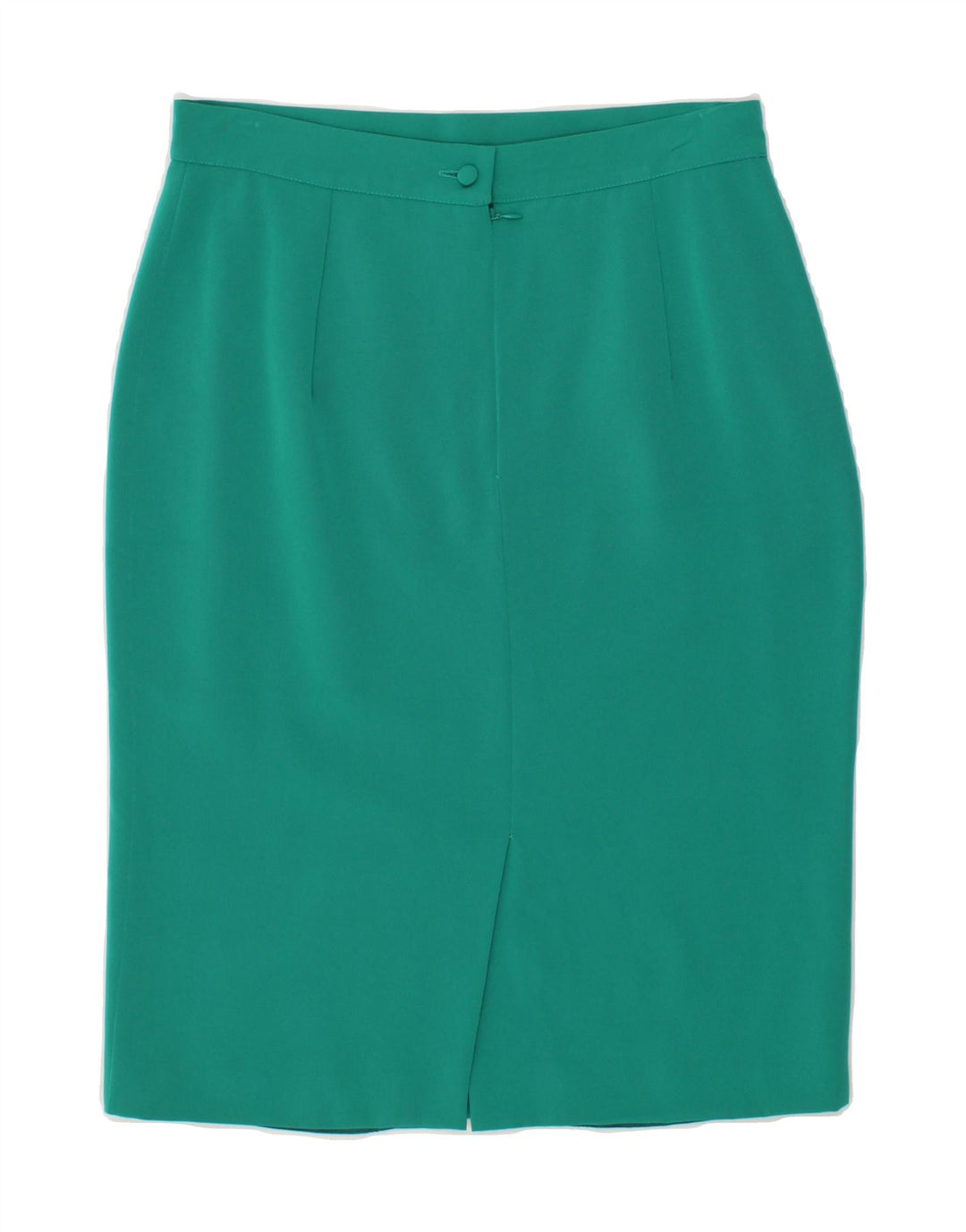 VINTAGE Womens Pencil Skirt IT 46 Large W30  Green Polyester Vintage Vintage and Second-Hand Vintage from Messina Hembry 