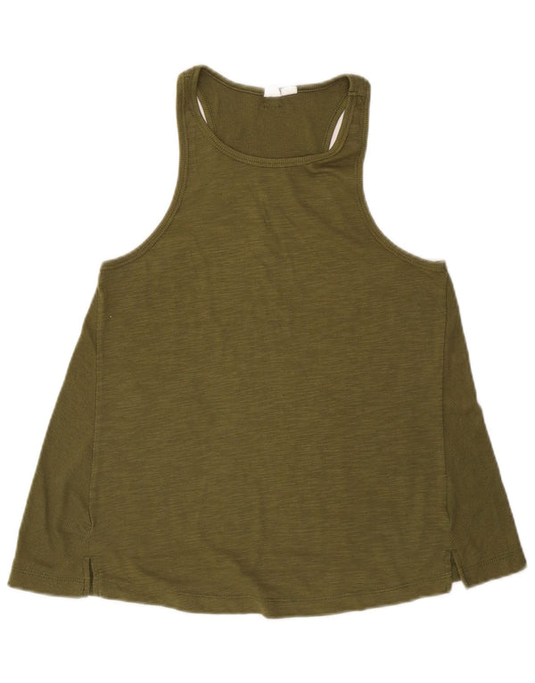 Roxy Damevest Top UK 10 Small Khaki Flecked