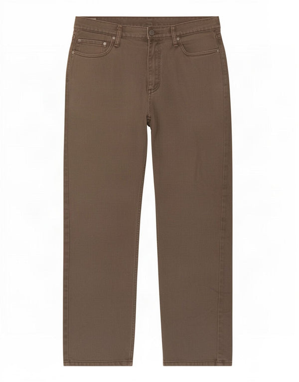 Levi's Herre 514 Straight Casual Bukser W36 L30 Grå Bomuld