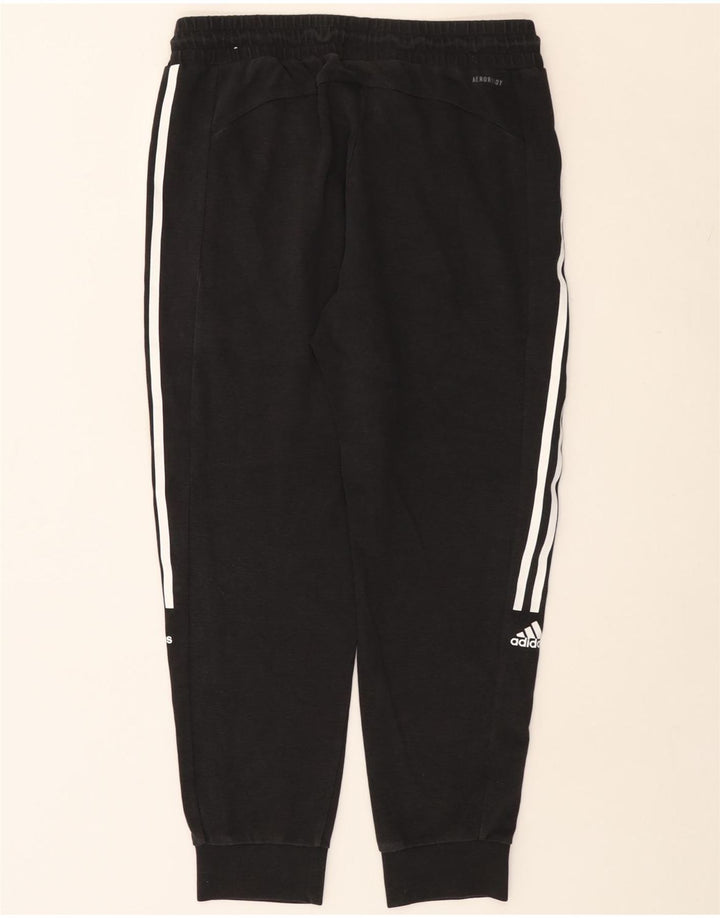 ADIDAS Aeroready træningsdragt bukser til kvinder, joggere UK 12/14 Medium Black