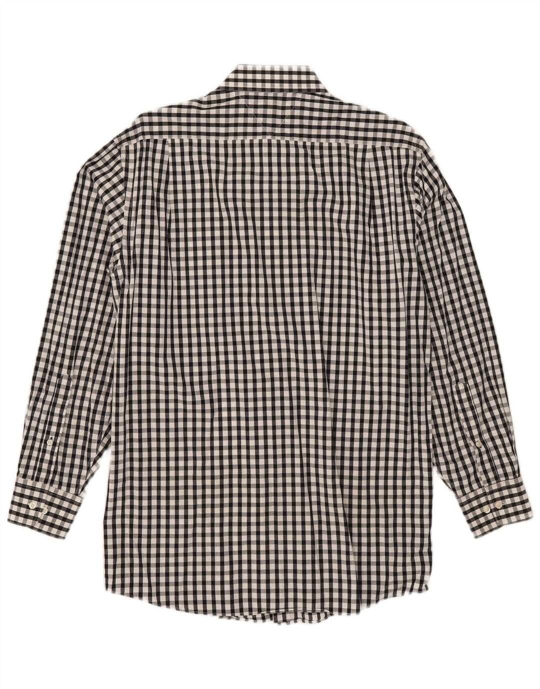 Tommy Hilfiger Herre Regular Fit skjorte str. 15 Medium Sort Gingham