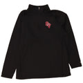 Champion Herre Zip Neck Pullover Træningsdragt Top Stor Sort Polyester