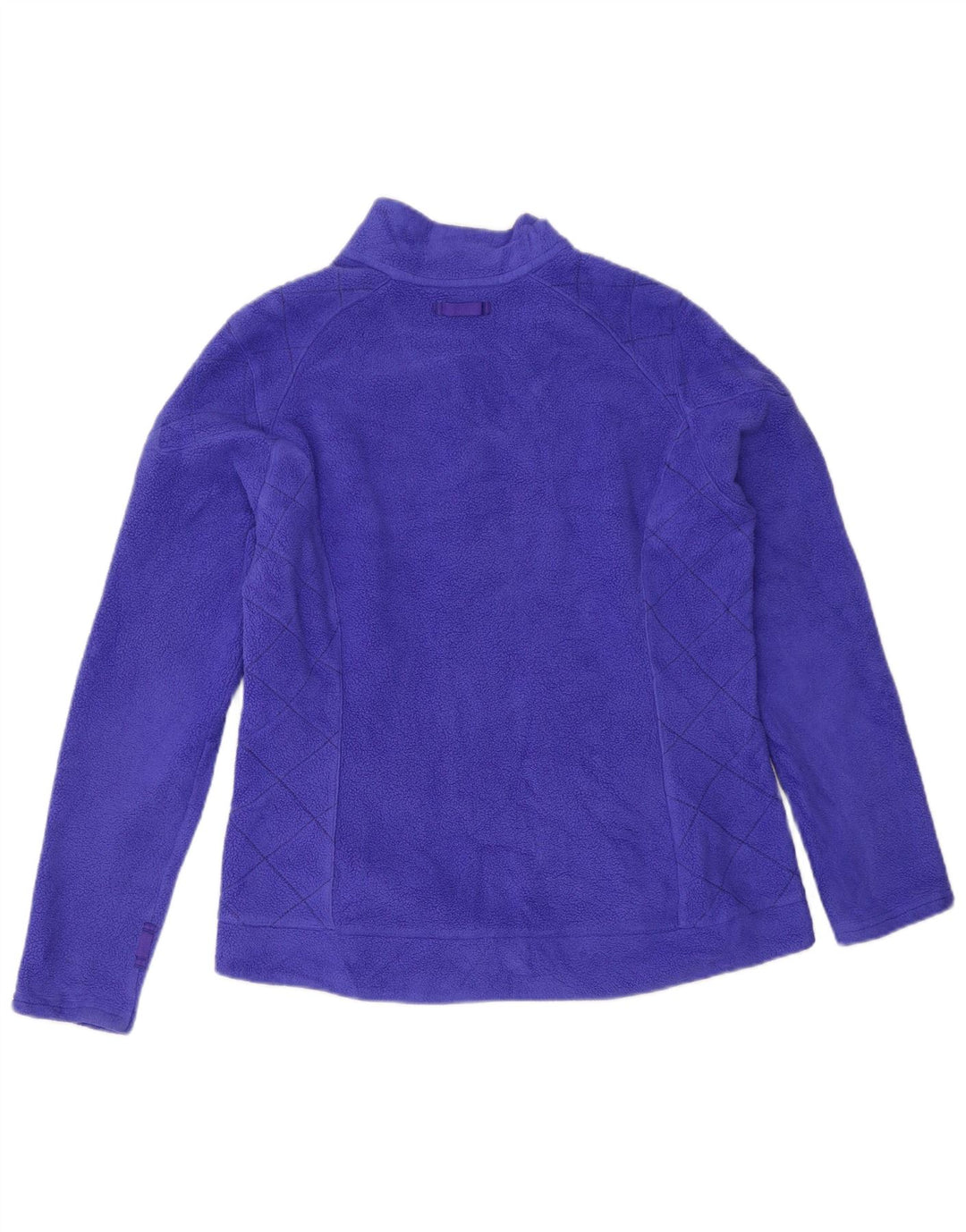 EDDIE BAUER Fleecejakke til kvinder UK 14 Medium Lilla Polyester