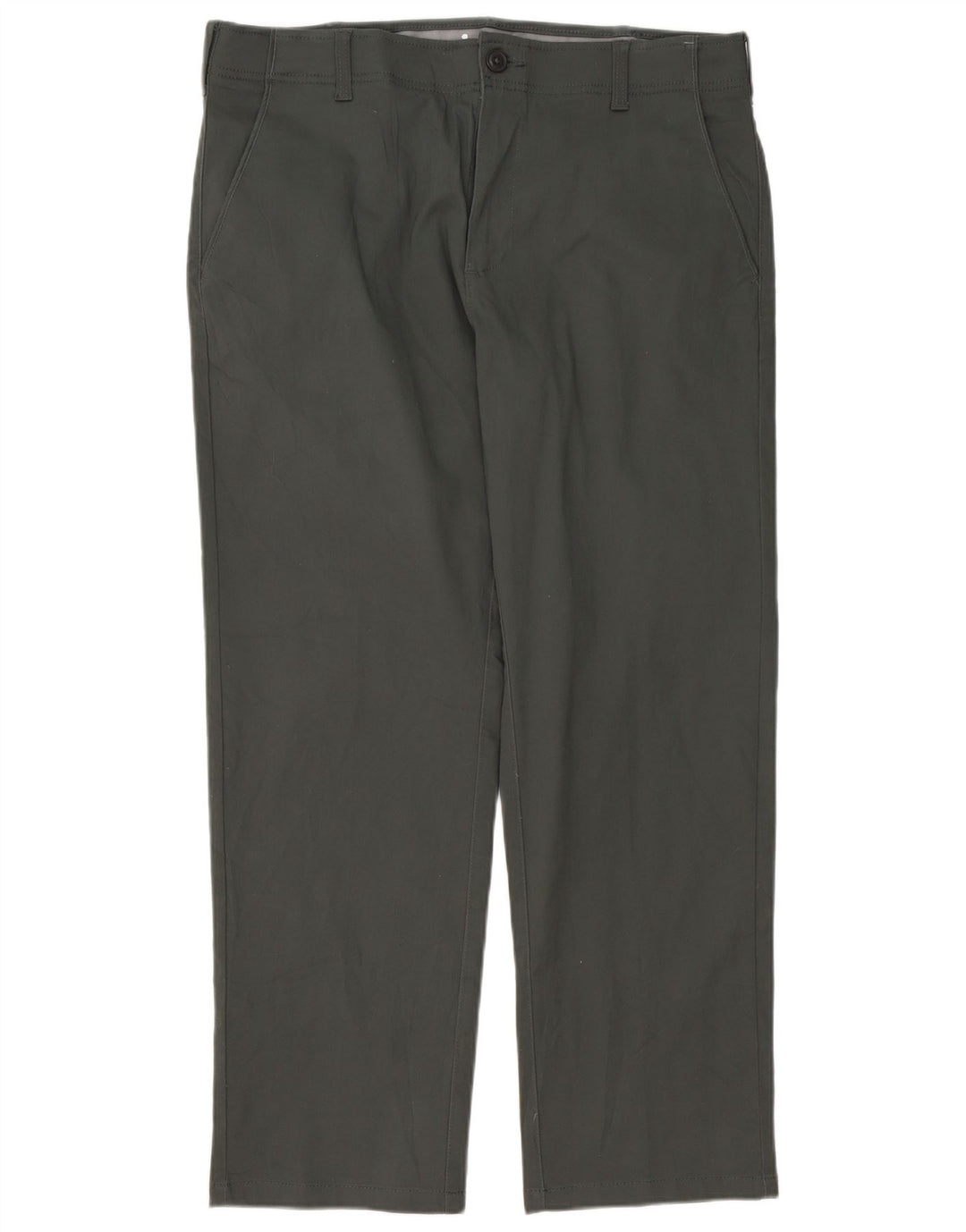 Lee Herre Regular Chino Bukser W36 L30 Grå Bomuld