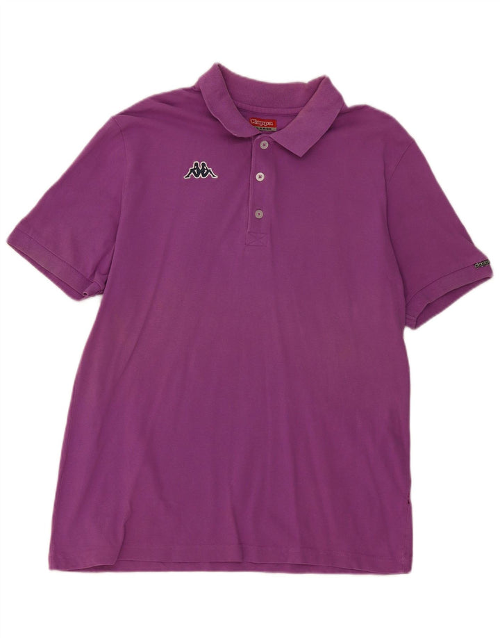 Kappa herre poloshirt XL lilla